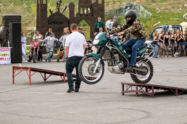 Shymkent Kazakistan Şubat 2017 Motosiklet Motorcu Sezon Açılış Mart 2017 — Stok fotoğraf