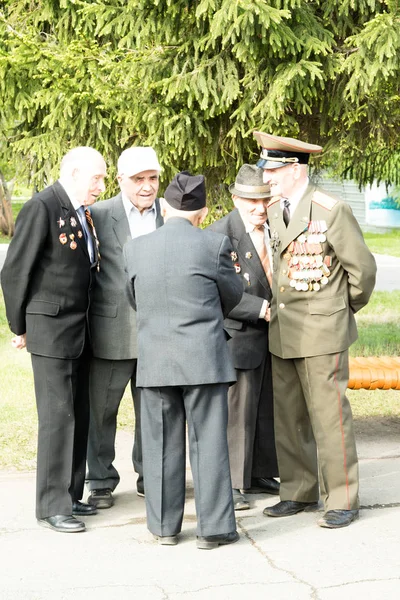 Petropavlovsk Května 2016 Státní Svátek Obránce Vlasti Den Slaví Května — Stock fotografie