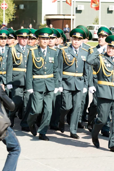 Petropavlovsk Mayo 2016 Fiesta Pública Día Del Defensor Patria Celebrado —  Fotos de Stock