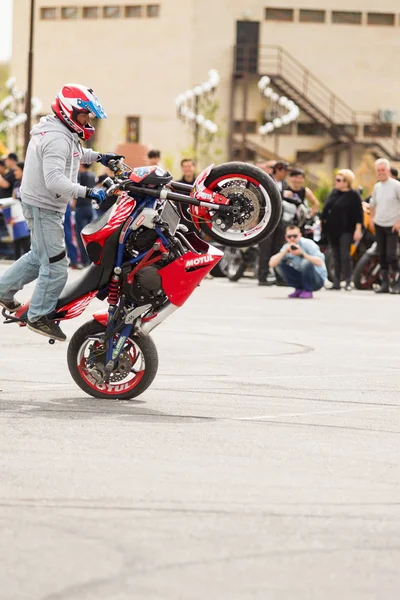 Şımkent Kazachstan Maart 2017 Motoren Bij Opening Van Het Seizoen — Stockfoto