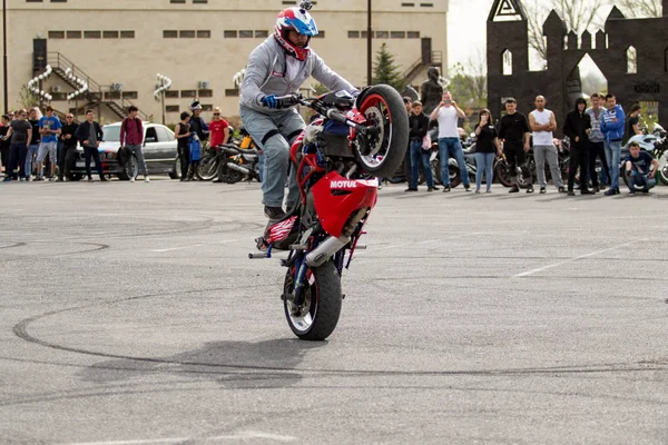 Shymkent Kazakhstan March 2017 Motorcycles Opening Biker Season Shymkent March — Stock Photo, Image