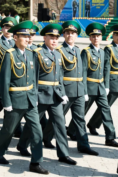 Петропавловский Мая 2016 Государственный Праздник День Защитника Отечества Отмечают Мая Стоковое Изображение