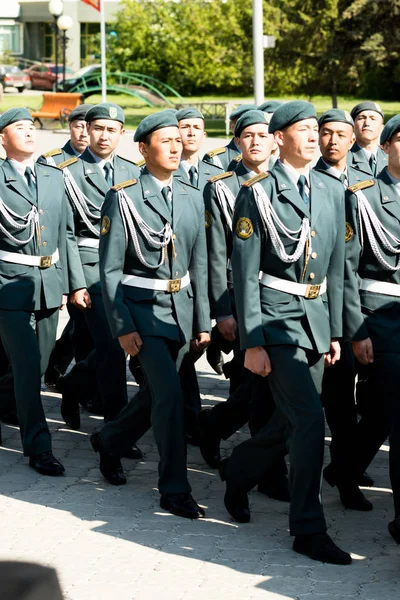 Petropavlovsk Mayo 2016 Fiesta Pública Día Del Defensor Patria Celebrado —  Fotos de Stock