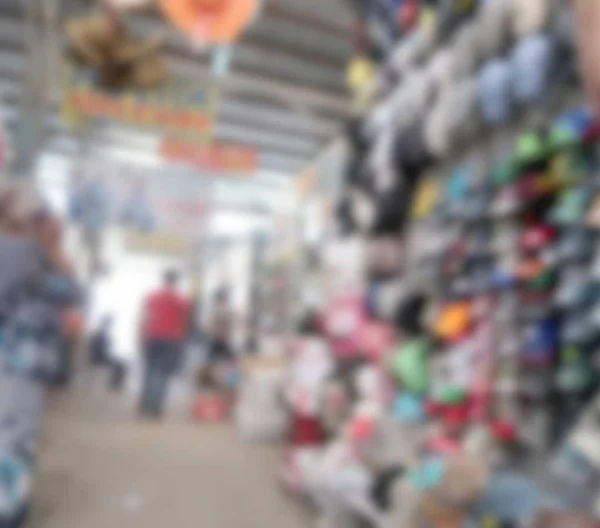 Blurred Background Supermarket Stores — 스톡 사진