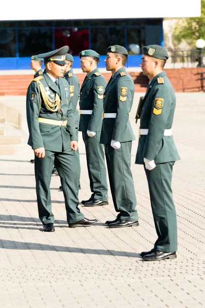 Petropavlovsk Mai 2016 Jours Fériés Journée Défenseur Patrie Célébrée Mai — Photo