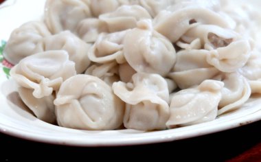 Bir tabakta yemek köfte