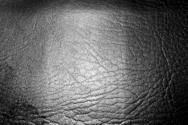Black Leather Background Closeup — Stock Photo, Image