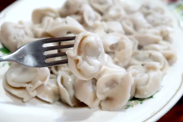 Dumplings Plato Comida — Foto de Stock