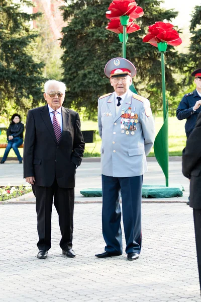 Petropavlovsk May 2016 Public Holiday Defender Fatherland Day Celebrated May — Stock Photo, Image