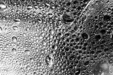 Su, arka plan bulanık damlaları