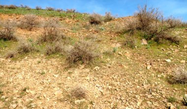Bozkır hills, doğal arka plan.