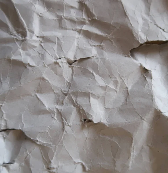 Gray Wrinkled Paper Background — Stock Photo, Image