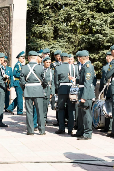 Petropavlovsk Mayo 2016 Fiesta Pública Día Del Defensor Patria Celebrado —  Fotos de Stock