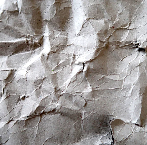 Серый Морщинистый Бумажный Фон — стоковое фото