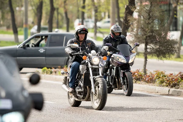 Shymkent Kazakhstan March 2017 Motorcycles Opening Biker Season Shymkent March — Stock Photo, Image