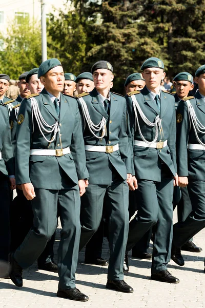 Petropavlovsk Mai 2016 Jours Fériés Journée Défenseur Patrie Célébrée Mai — Photo