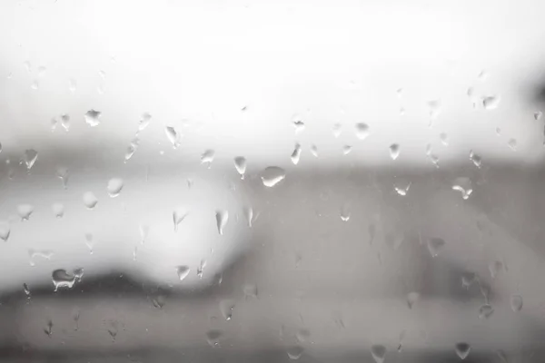 Blurred Drops Water Background — Stock Photo, Image