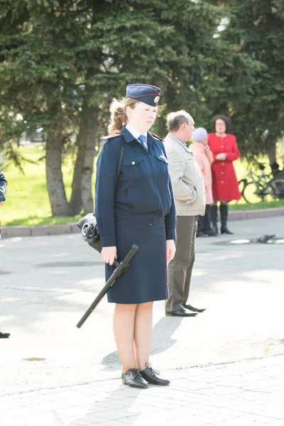 Petropavlovsk Mayo 2016 Fiesta Pública Día Del Defensor Patria Celebrado —  Fotos de Stock