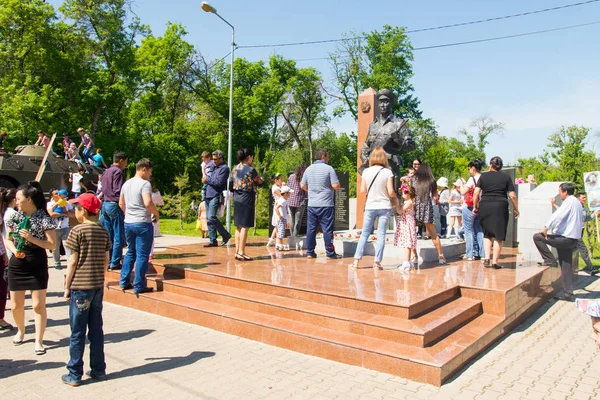 Μαΐου 2017 Shymkent Καζακστάν Αθάνατη Σύνταγμα Λαϊκά Πανηγύρια Των Ανθρώπων — Φωτογραφία Αρχείου