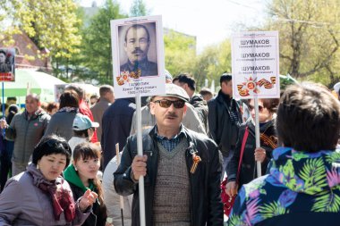 Petropavlovsk 9 Mayıs 2016: sakinleri unutulmaz Alayı 