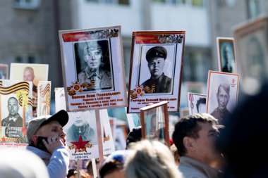 Petropavlovsk 9 Mayıs 2016: sakinleri unutulmaz Alayı 