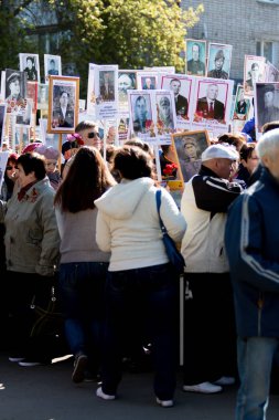 Petropavlovsk 9 Mayıs 2016: sakinleri unutulmaz Alayı 
