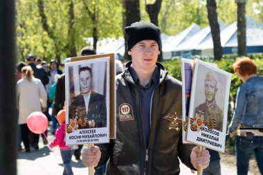 Petropavlovsk 9 Mayıs 2016: sakinleri unutulmaz Alayı 