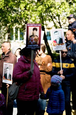 Petropavlovsk 9 Mayıs 2016: sakinleri unutulmaz Alayı 