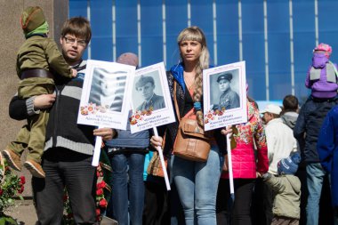 Petropavlovsk 9 Mayıs 2016: sakinleri unutulmaz Alayı 