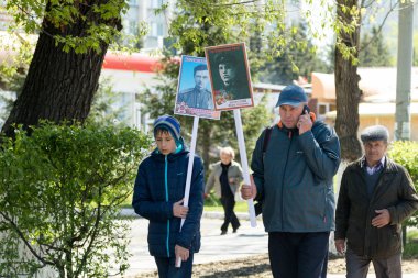 Petropavlovsk 9 Mayıs 2016: sakinleri unutulmaz Alayı 
