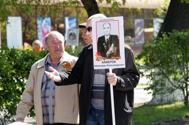 Petropavlovsk 9 Mayıs 2016: sakinleri unutulmaz Alayı 