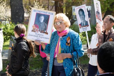 Petropavlovsk 9 Mayıs 2016: sakinleri unutulmaz Alayı 