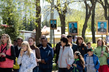 Petropavlovsk 9 Mayıs 2016: sakinleri unutulmaz Alayı 