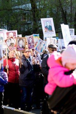 Petropavlovsk 9 Mayıs 2016: sakinleri unutulmaz Alayı 