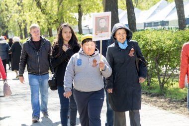 Petropavlovsk 9 Mayıs 2016: sakinleri unutulmaz Alayı 