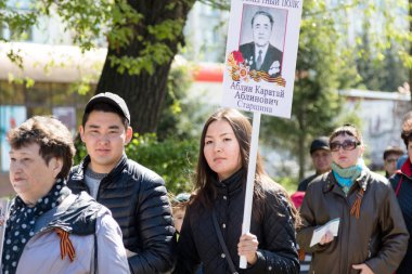 Petropavlovsk 9 Mayıs 2016: sakinleri unutulmaz Alayı 