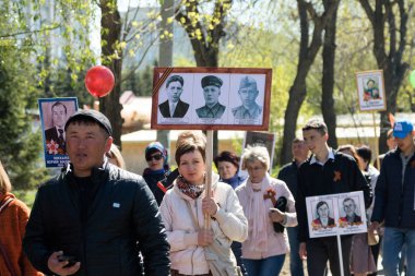 Petropavlovsk 9 Mayıs 2016: sakinleri unutulmaz Alayı 