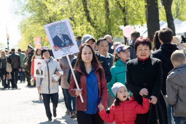 Petropavlovsk 9 Mayıs 2016: sakinleri unutulmaz Alayı 