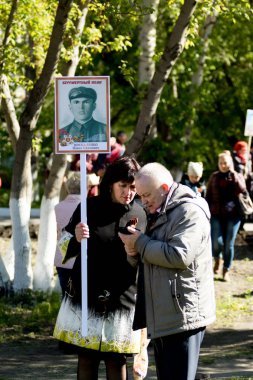 Petropavlovsk 9 Mayıs 2016: sakinleri unutulmaz Alayı 