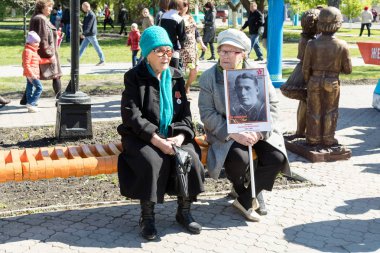 Petropavlovsk 9 Mayıs 2016: sakinleri unutulmaz Alayı 