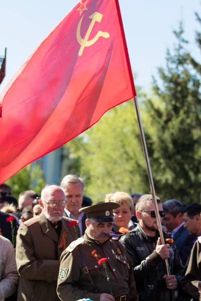 Petropavlovsk Kazakhstan May 2016 Victory Day May 2016 Petropavlovsk Kazakhstan — Stock Photo, Image