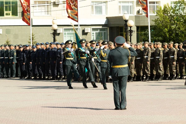 Петропавловськ Камчатський Травня 2016 Державне Свято Захисника Вітчизни Відзначається Травня — стокове фото