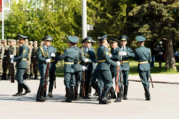 Petropavlovsk Mayo 2016 Fiesta Pública Día Del Defensor Patria Celebrado —  Fotos de Stock