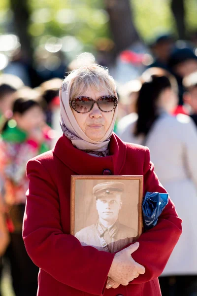 Petropavlovsk 9 Mayıs 2016: sakinleri unutulmaz Alayı 