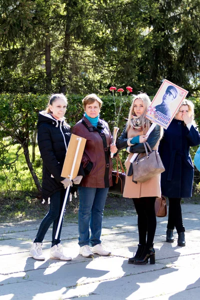 Petropavlovsk 9 Mayıs 2016: sakinleri unutulmaz Alayı 