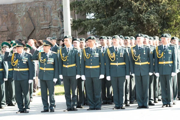 Petropavlovsk Mai 2016 Jours Fériés Journée Défenseur Patrie Célébrée Mai — Photo