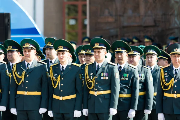 Petropavlovsk Mai 2016 Jours Fériés Journée Défenseur Patrie Célébrée Mai — Photo