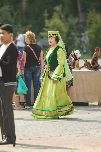 Petropavlovsk Kazachstán Července 2016 Festival Let Regionu Severní Kazachstán Etnické — Stock fotografie