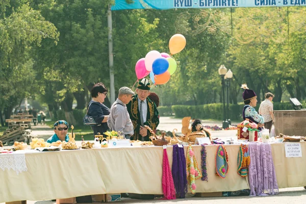 Pietropawłowsk Kazachstan Lipiec 2016 Festiwal Lat Regionie Północnego Kazachstanu Uroczystości — Zdjęcie stockowe