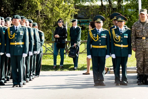 Петропавловськ Камчатський Травня 2016 Державне Свято Захисника Вітчизни Відзначається Травня — стокове фото